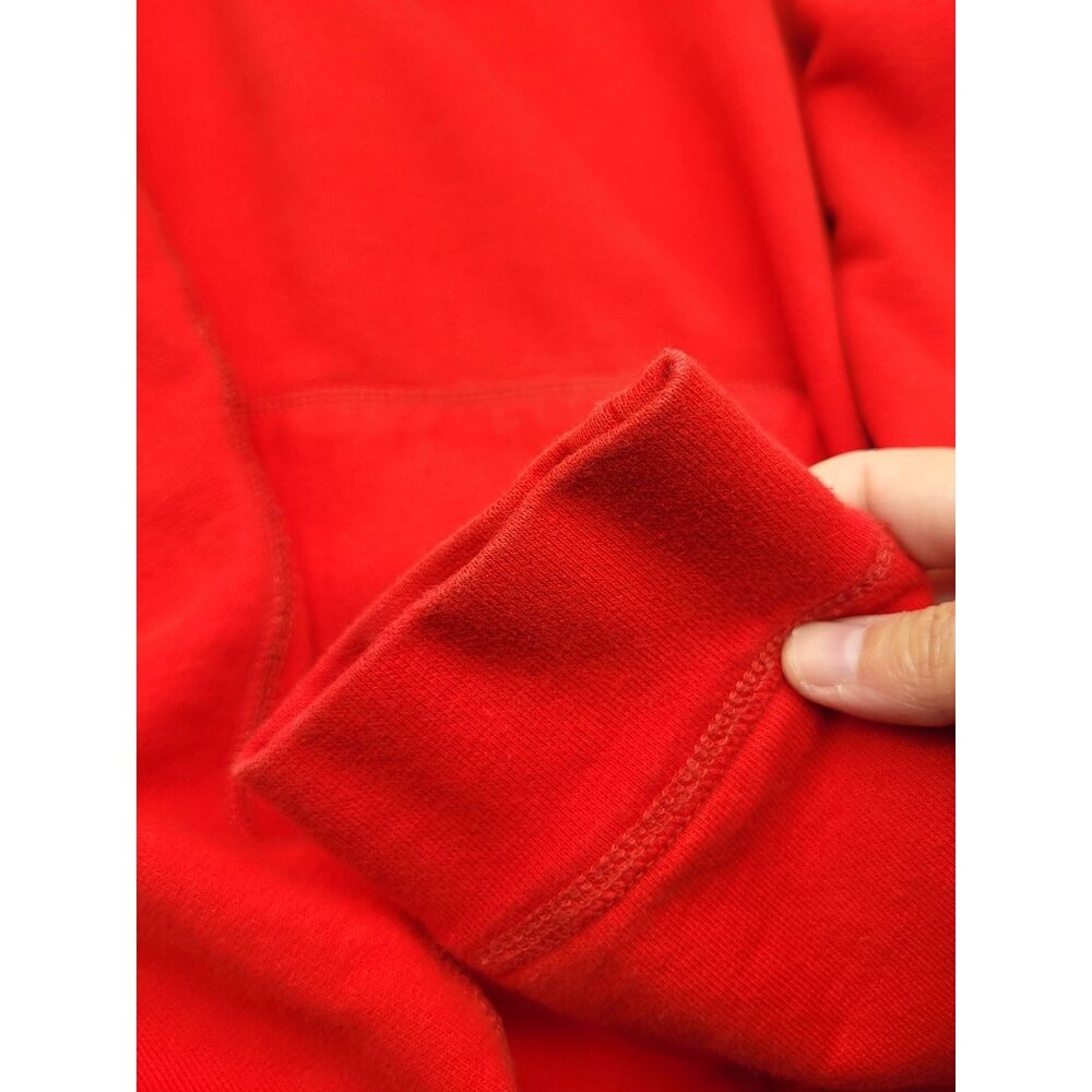 American Eagle Men's Small Red Graphic Logo Hoodie Sweatshirt y2k style - Picture 8 of 8
